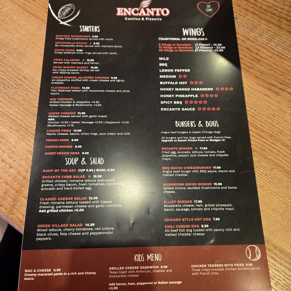 Encanto Cantina & Pizzeria Menu image 2